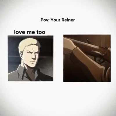 I really want to fuck reiner from aot