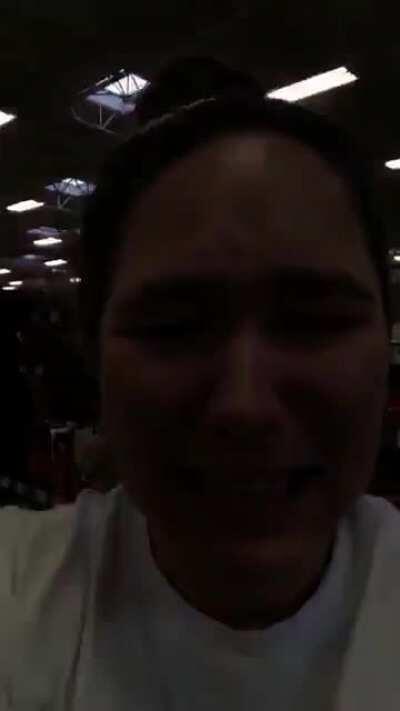 Karen goes live on FB to look for sympathy