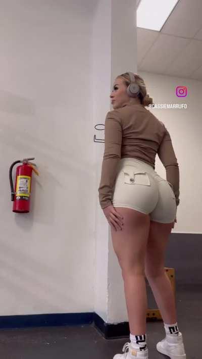 Showing off the fresh fit