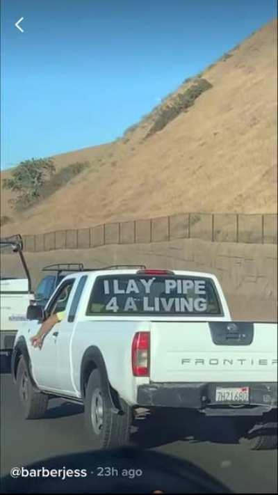 Not sure how anyone could question this man’s occupation