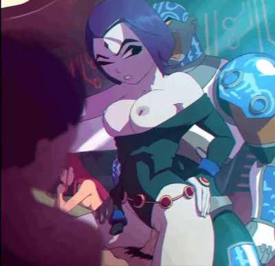 Raven Takes Beast Boy And Cyborg (QueenComplex) [Teen Titans]