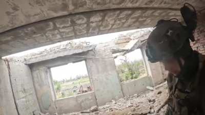 Ukrainian soldiers of the 58th Mechanized Brigade fired their Trophy Kornet ATGM at an enemy target. Urozhaine, Zaporizhzhia front, July 2024