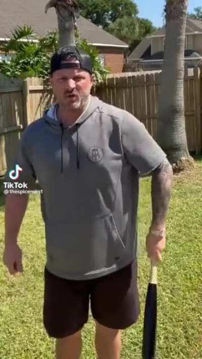 Ya I'm not able to shove a whole club up my ass