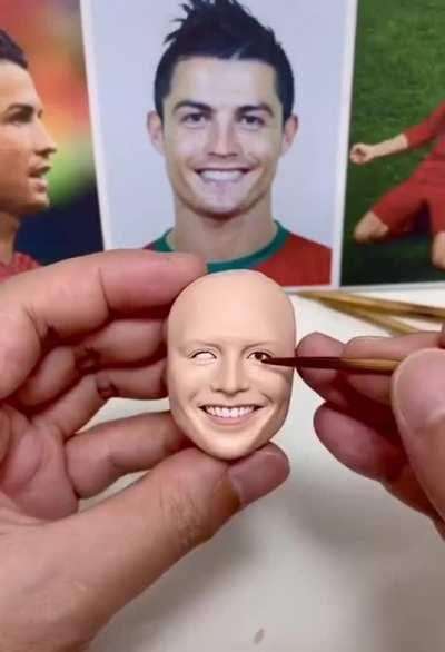 Cristiano Ronaldo Made of Clay