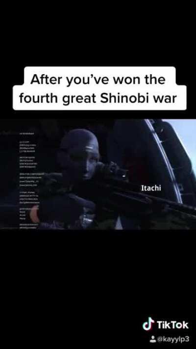 When you play Warzone and watch Anime