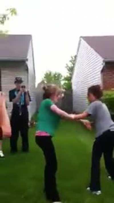 Front Yard Girl Fight