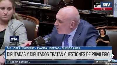El diputado Espert pidió la expulsión de la Cámara de diputados de Bregman, Del Plá y Del Caño por delito de sedición
