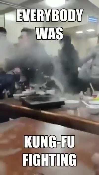 Bro was jus tryna eat