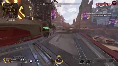 Um what? Me and my girl had were in a duos match, the game was lagging so i reset the game, and come back to find out I'm in the firing range? I don't know who that was either, I've always wished for this to happen and it did! (Excuse my language) but ser