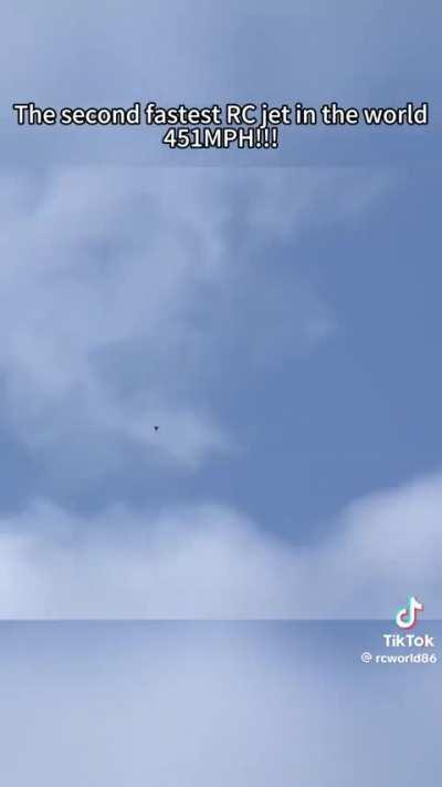 Following this insane RC jet like a pro