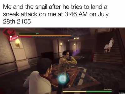 He has nothing on me