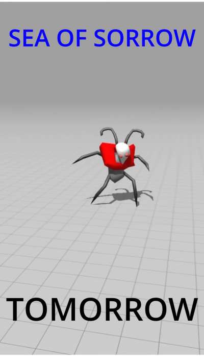 I made low poly Trobbio dancing