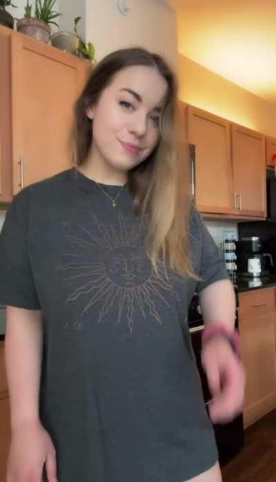 the fun version of the 'wear it big' challenge (;