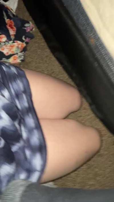 If I’m lucky she’ll let me cum soon :)