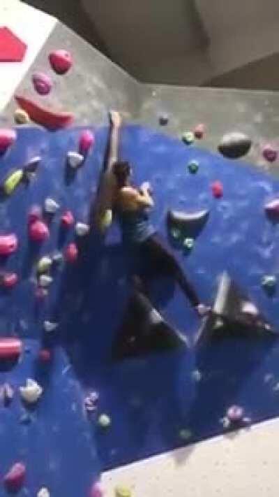 WCGW by rock climbing.