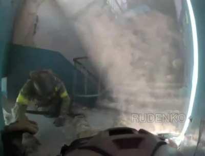 RU POV: Last moments of an AFU fighter captured on his GOPRO camera while fighting Wagner in Bakhmut 