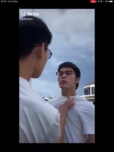 We’ve seen this before, but a nice execution of it