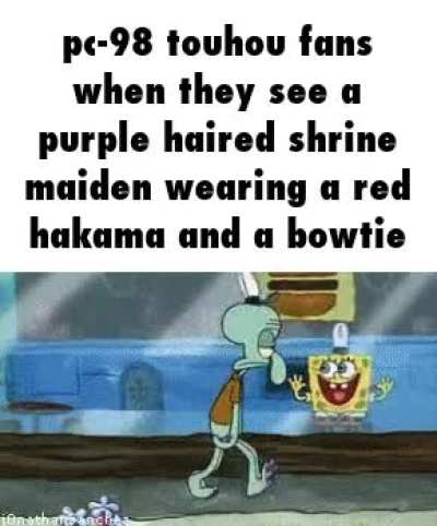 PC-98 Touhou fans when they see a Purple haired shine maiden