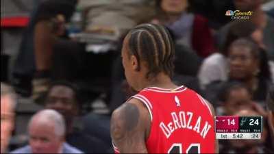 [Highlight] DeMar DeRozan hits the jumper to make him the 50th player in NBA history to score 20,000 career points!