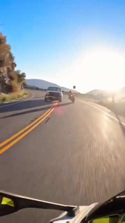 Better watch out for idiots on curves..