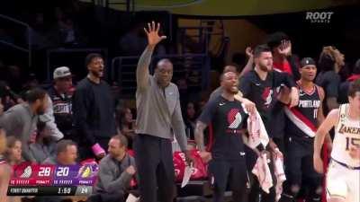 [Highlight] Winslow lobs the ball up and Shaedon ELEVATES to throw it down