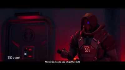 The rock saves John Xina in fortnite