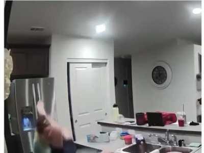 He checked the sink too