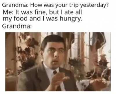 You need to eat more!