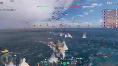 If you ever wondered how it looks like to be dropped by 12 airstrikes at the same time