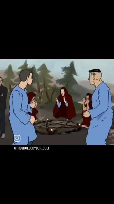 Who survives the Shoebodybop cult welcoming?