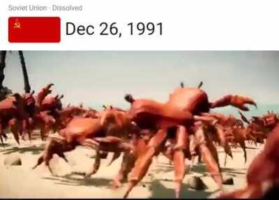 Happy collapse of the Soviet Union Day!