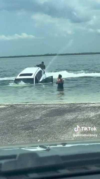 When you forget to not leave the car!