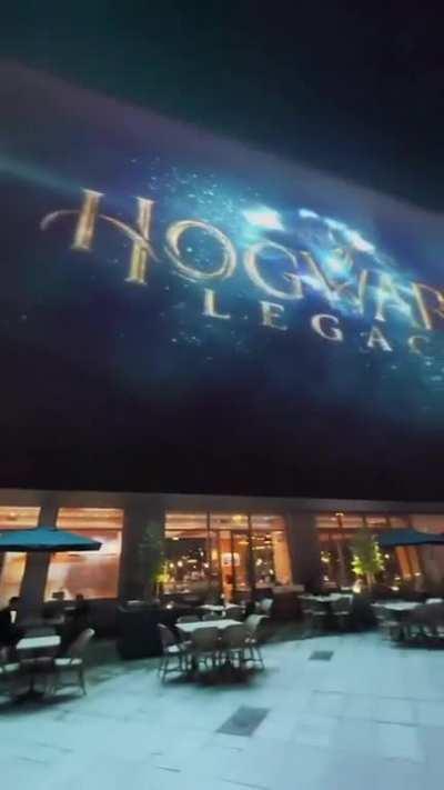 The whole side of a building to yourself