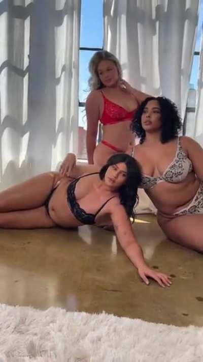 La'Tecia Thomas, Iskra Lawrence & Tabria Majors