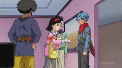 Gohan threatens to kill pan!!