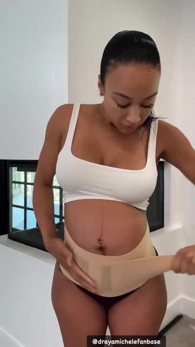 Draya Michele Pregnancy Glow