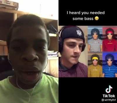 Heard you needed some bass 😏