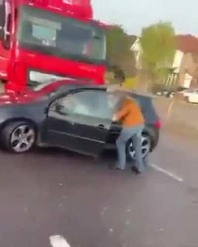 a blind spot or a blind driver ?