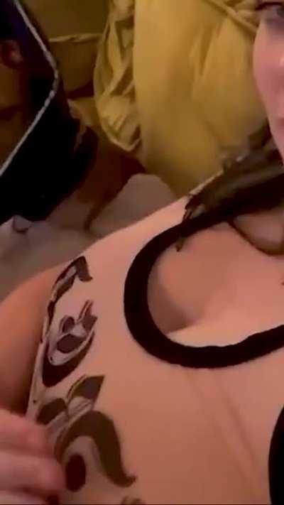 You can tell Billie Eilish likes it rough