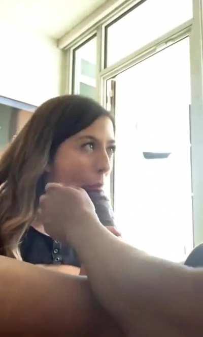 Not her first time...