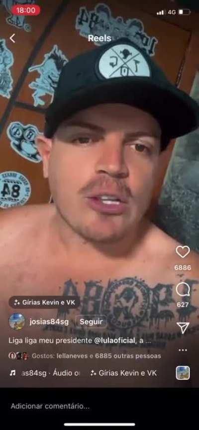 Presidente da Galoucura para o presidente Lula: torcida organizada está pronta para lutar contra os golpistas, aguardando apenas convocação