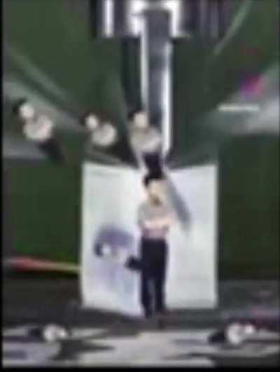 I would crush him under a bagel if I could.