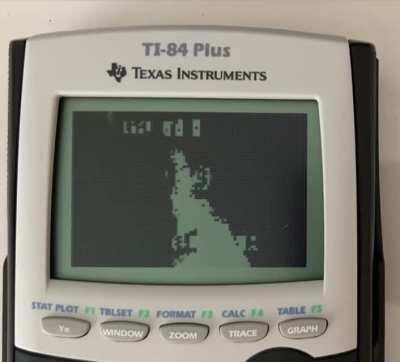 I ported the Eva intro onto the TI-84.