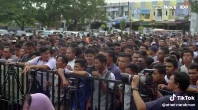 The punishment for being gay in Indonesia