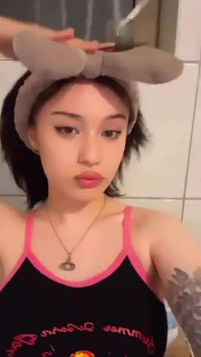 Jade skin routine time 