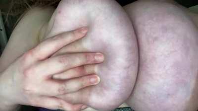 I will motorboat you with these big tits 😅