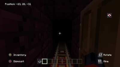 A haunted house roller coaster I recently finished