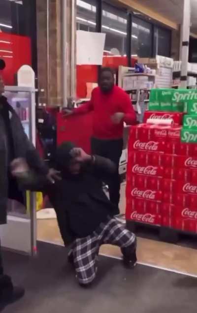 How do you think this security officer handled the situation?