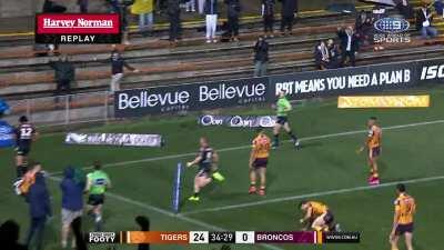 Broncos perfect dropout to Luciano Leilua