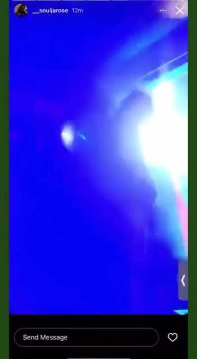 They had Goonew funeral at the club and had his body posted up on stage… Wdf.